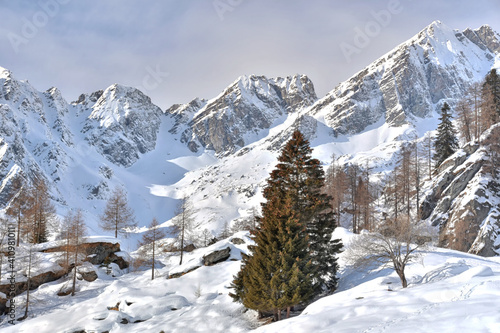 Excursion to the Valle d'Otro, above Alagna Valsesia, among the landscapes and the ancient Walser huts.