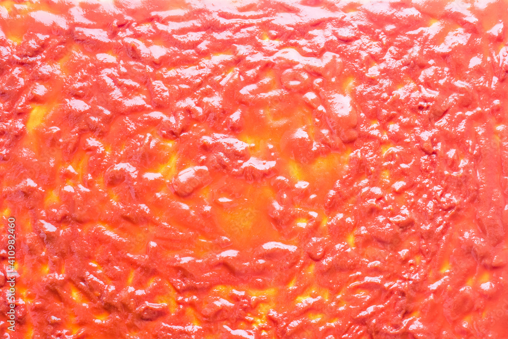 red stains, ketchup on a white background red stains, ketchup on a white background