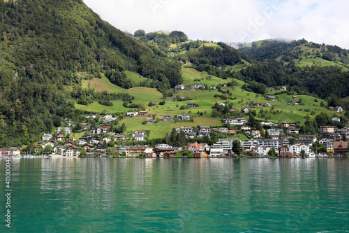The area of land along the edge of Lake Lucerne