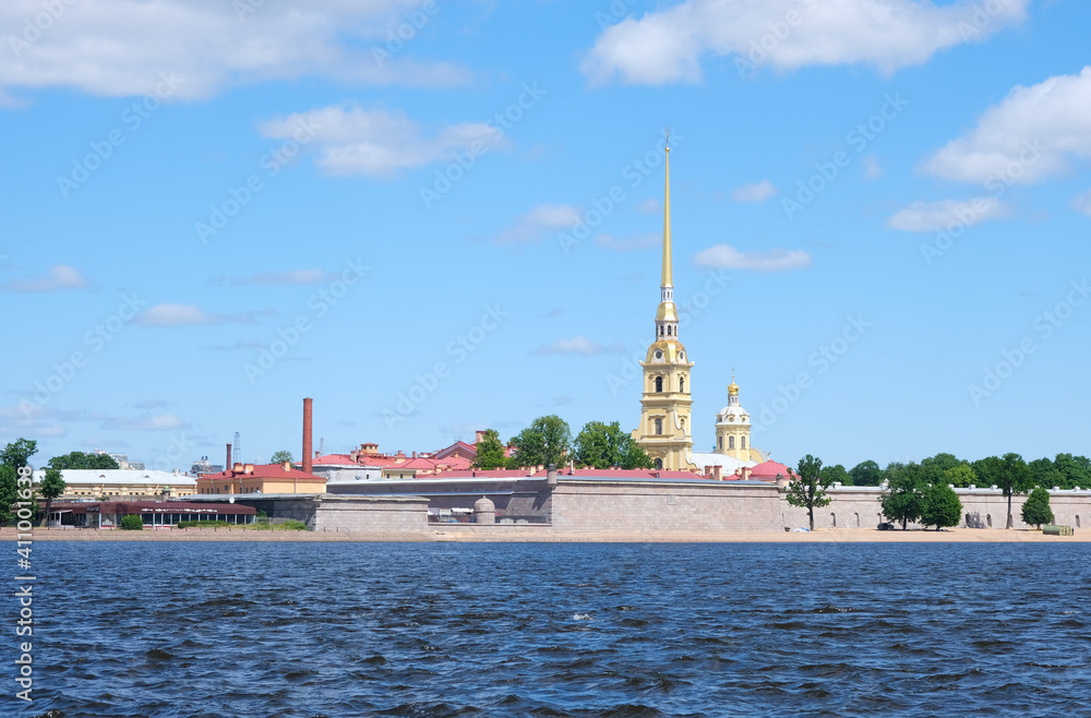 Peter and Paul fortress, St. Petersburg, Russia