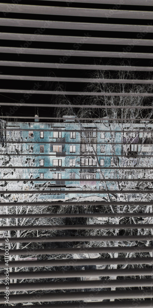 House in negative