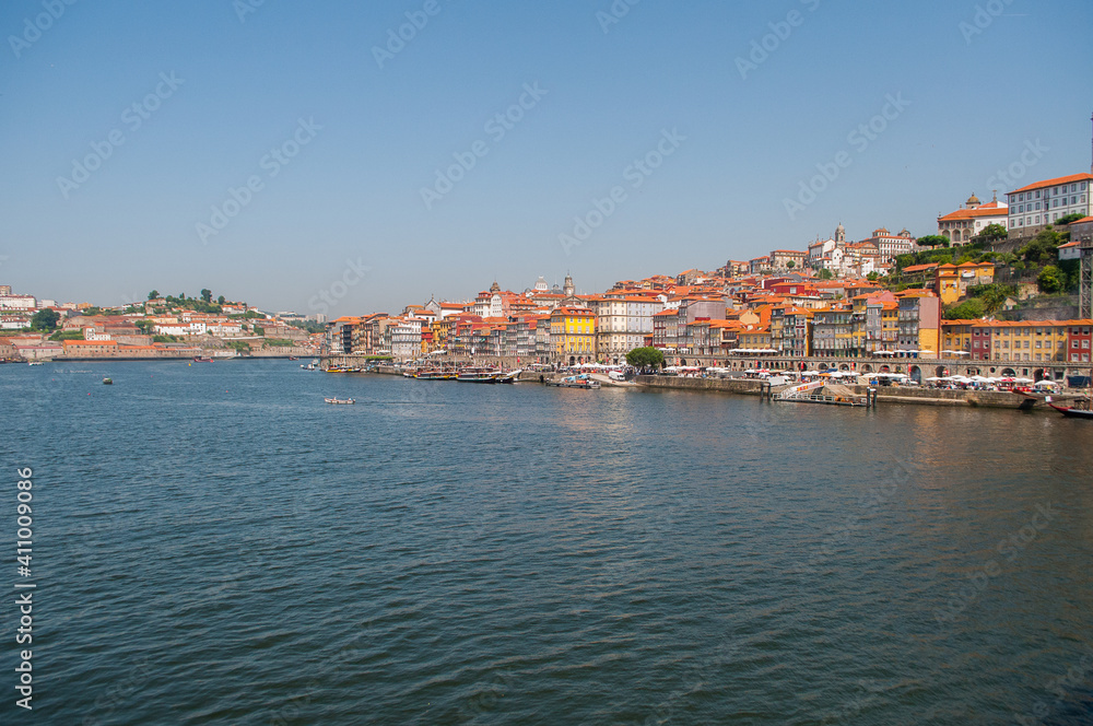 Douro River and the Ribeira Pier