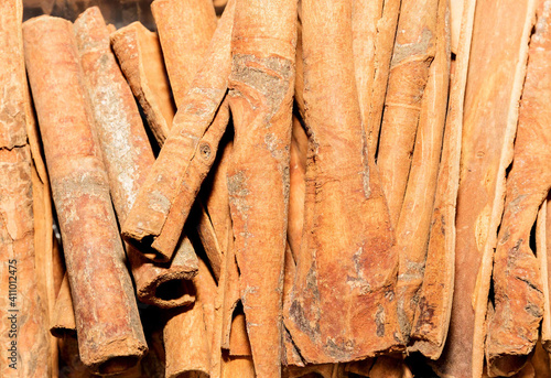 cinnamon stick texture background