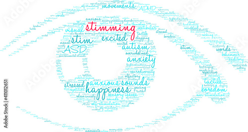 Stimming Word Cloud