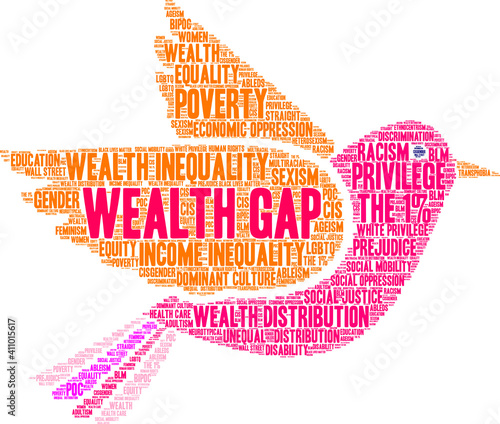 Wealth Gap Word Cloud