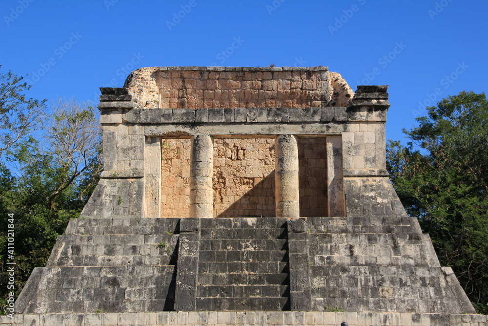 mayan temple in mexico mayan temple in mexico