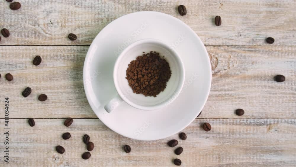 coffee in a cup on the table. selective focus. coffee in a cup on the table. selective focus.