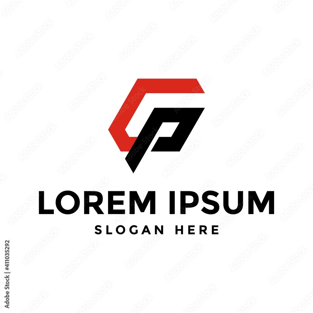 CP PC GP PG Modern simple Logo Design Vector CP PC GP PG Modern simple Logo Design Vector