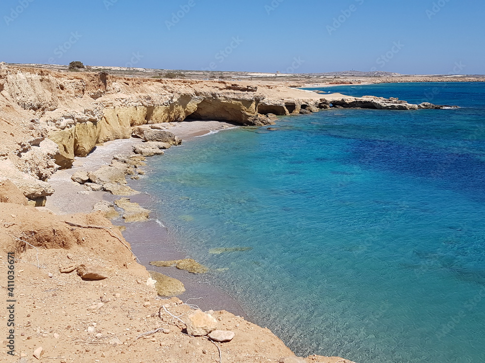 Fototapeta premium Küstenabschnitt Karpathos Griechenland