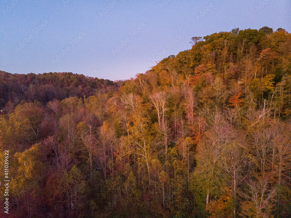 Fototapeta premium autumn in the mountains