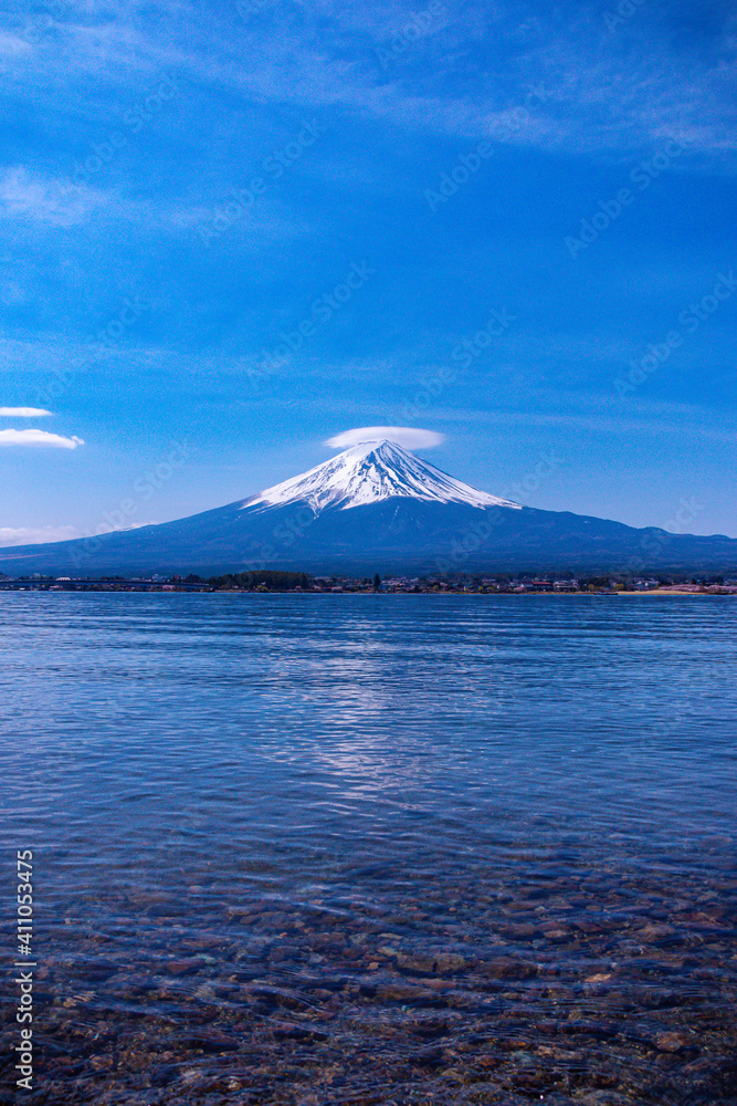 Mount Fuji in Japan 