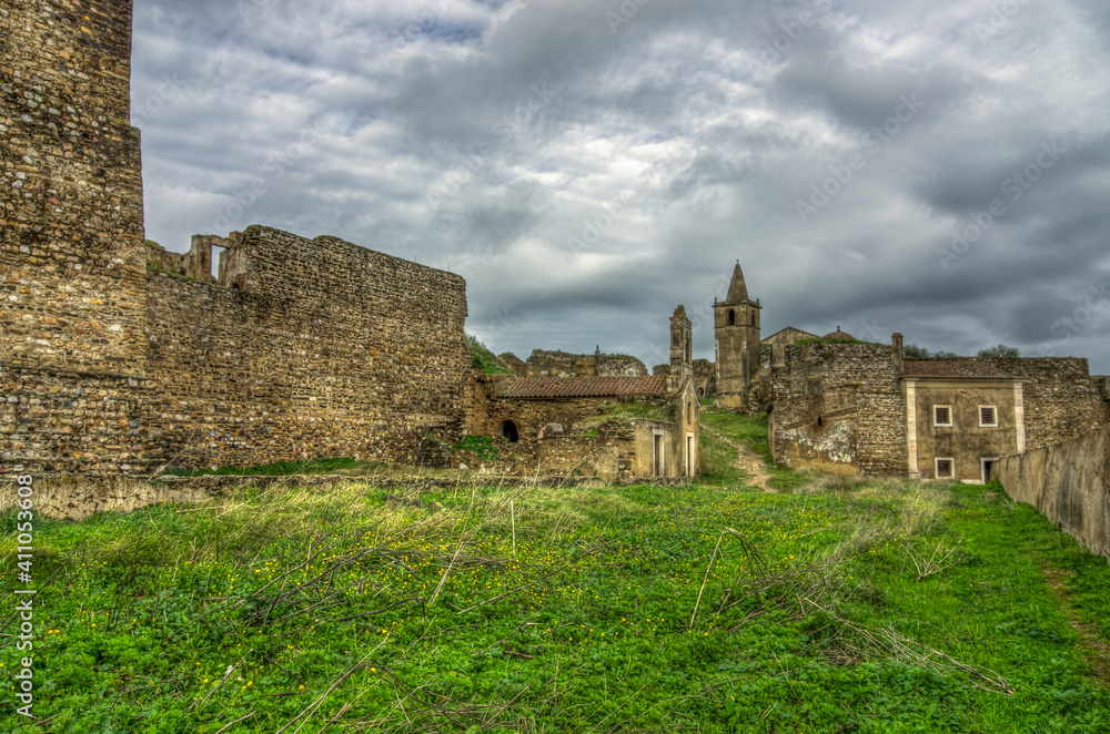 ruins of the Juromenha Fortress 