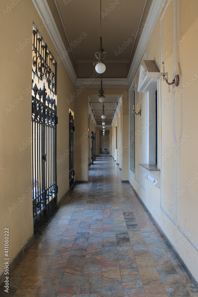 Obraz premium corridor of the building