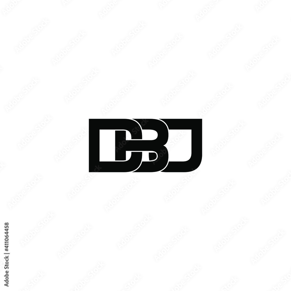dbj letter original monogram logo design dbj letter original monogram logo design