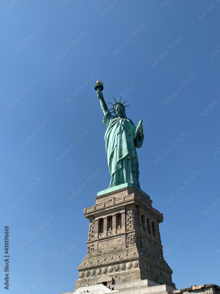 The Statue of Liberty at New York 