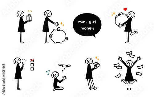 ちまっとした人物　お金