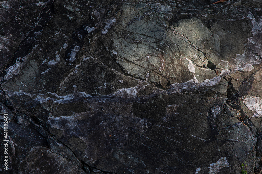 Close up of rock mountains texture