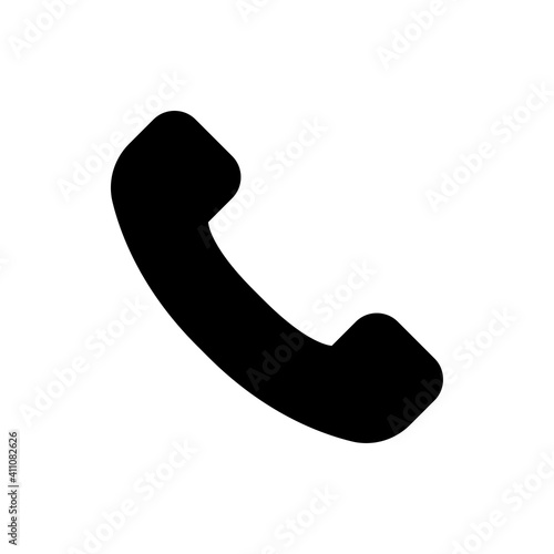 call icon isolated on white backgroun. vector icon isolated.