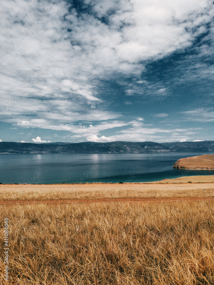 gorgeous view of Baikal, Olkhon island