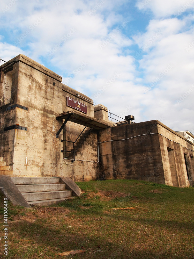 Fort Screven On Tybee Island Georgia
