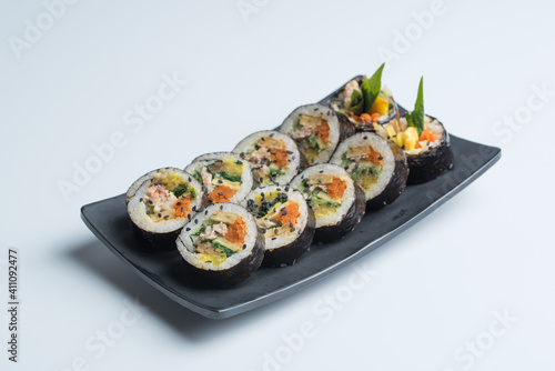 Gimbap  - marinated rice with vegetables