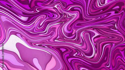 colorful light purple swirl abstract luxury spiral texture and paint liquid acrylic pattern on black.