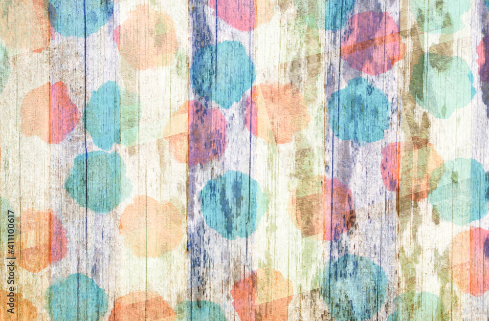 colorful  orange ,pink ,green and blue  vintage style color background