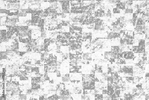 grunge white and black mosaic grunge texture background