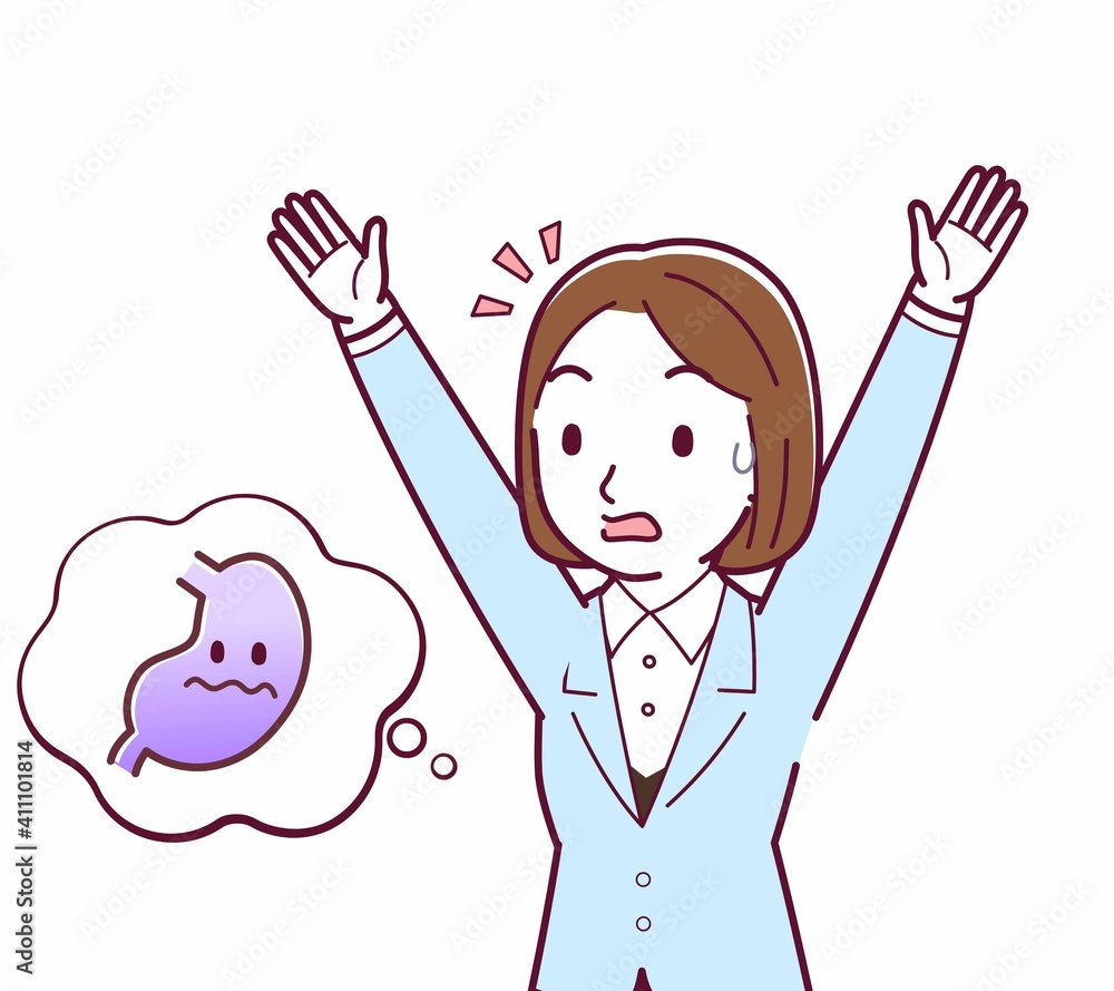 Young woman in a light blue suit Young woman in a light blue suit