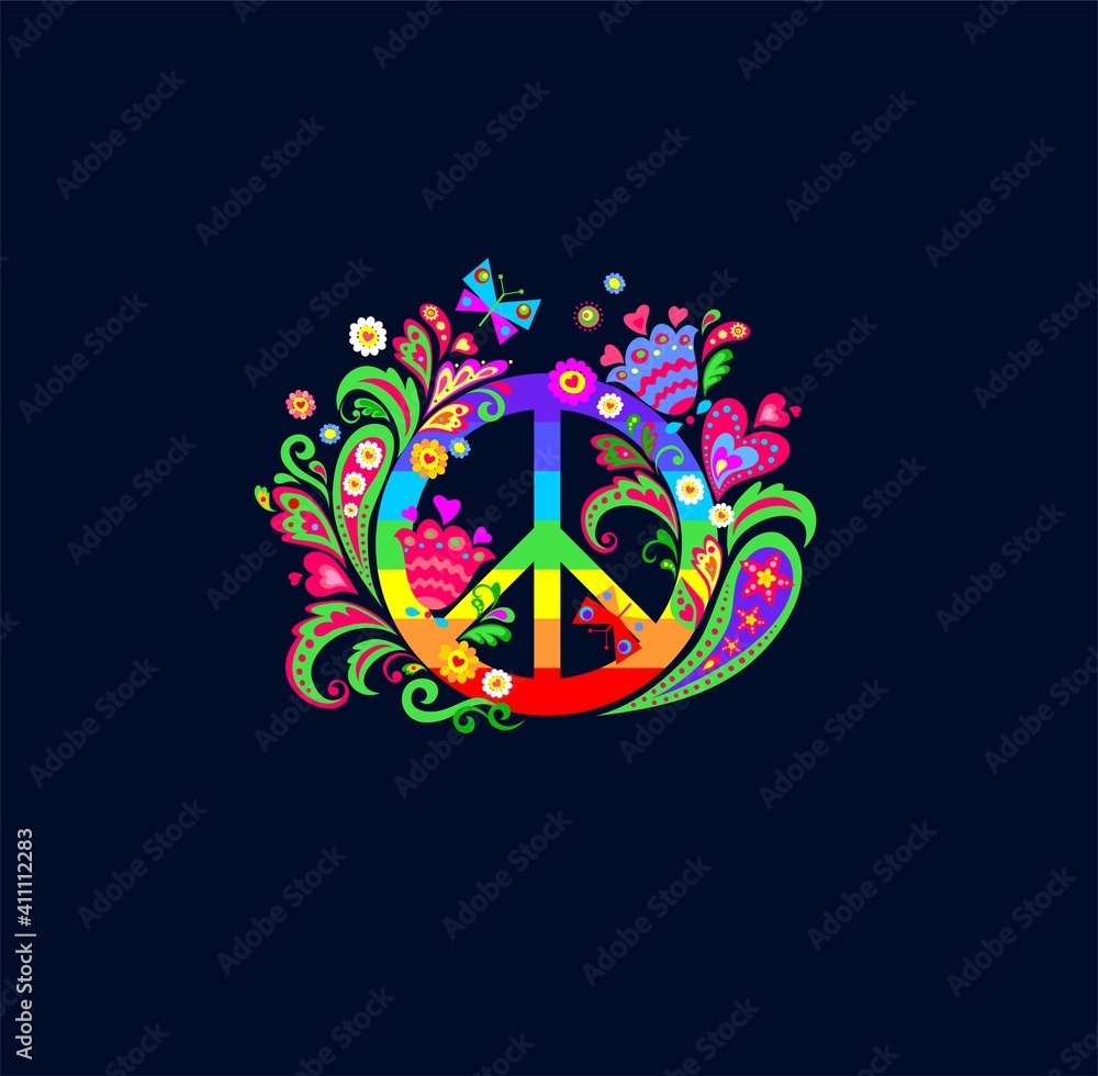 Hippie Peace Symbol Hippie Peace Symbol