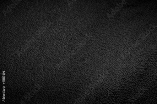 Black leather texture background