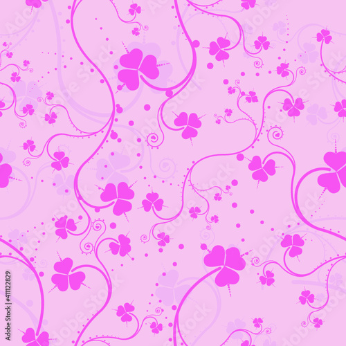 vector vintage floral design elements on gradient background