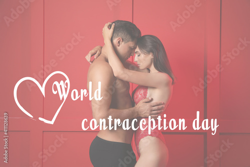 Passionate young couple on ...