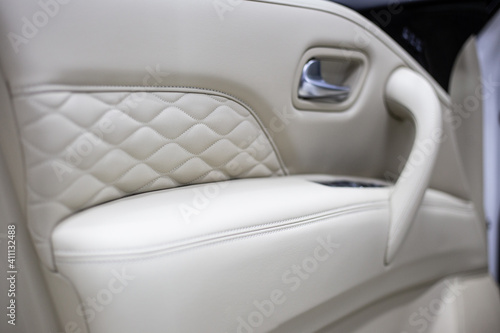 Car detailing series: interior of a luxury car