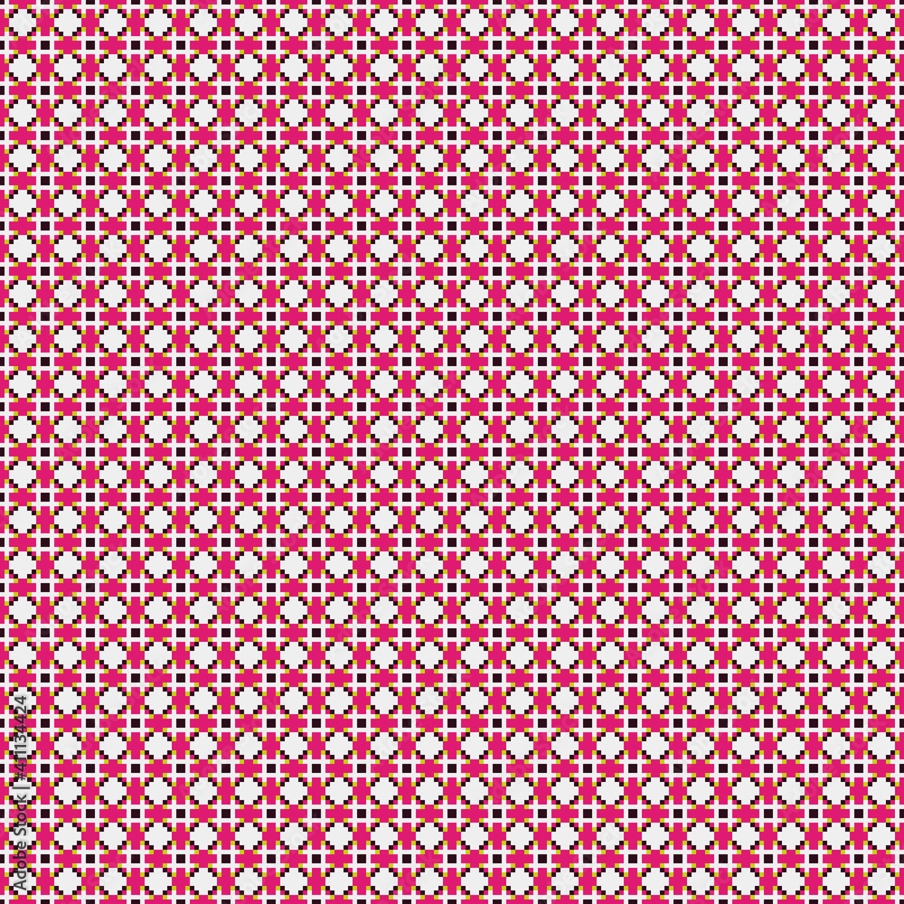 Abstract Cross Pattern generative computational art illustration Abstract Cross Pattern generative computational art illustration