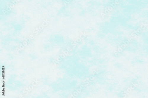 watercolor blue sky clouds abstract texture background. art painting smooth blue colors wet effect drawn canvas. 