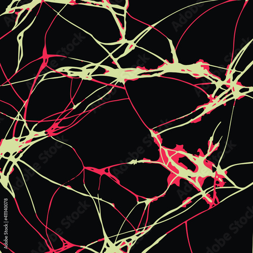 Abstract geometric seamless pattern with vertical fading lines, tracks, halftone stripes. Extreme sport style illustration, urban art. Trendy graphic background texture. Stock vector