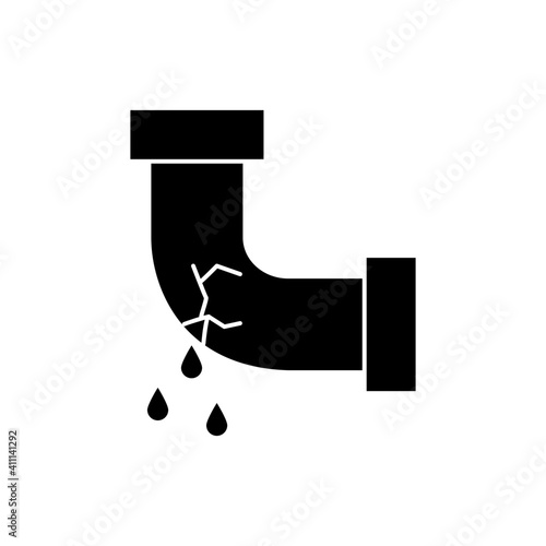 Icon of pipe installation leaks
