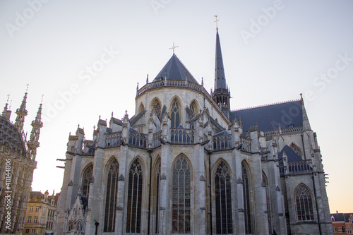 Ancient cathedral in Belgium