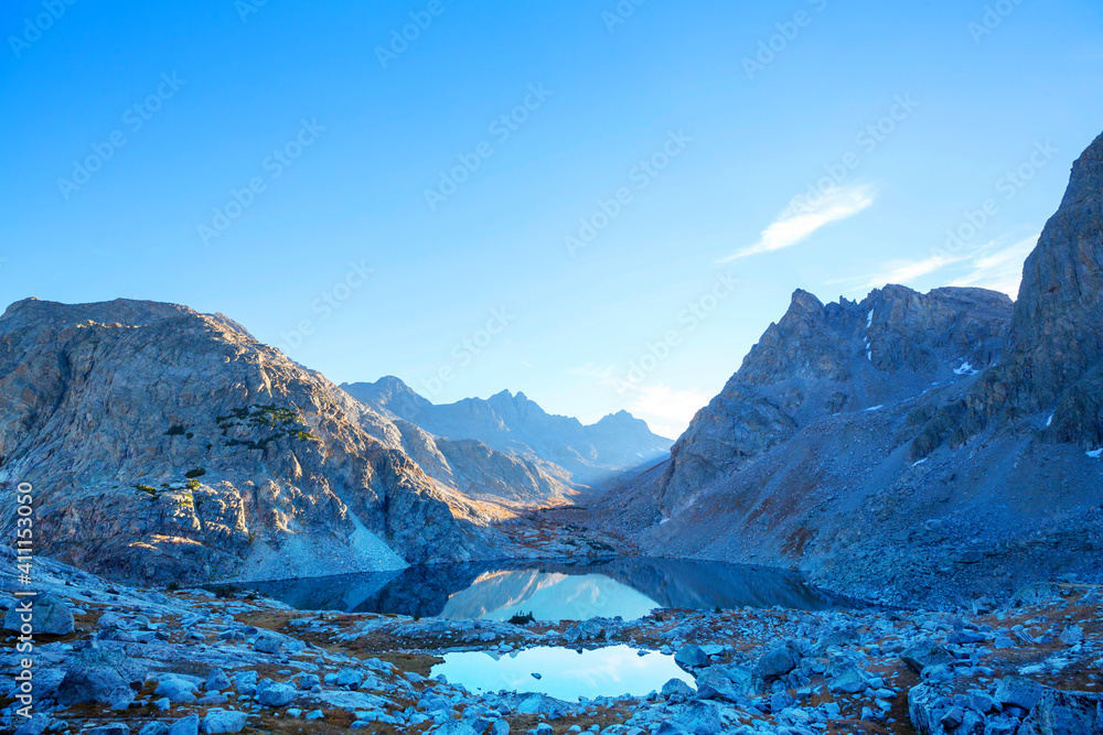 Mountains lake Mountains lake