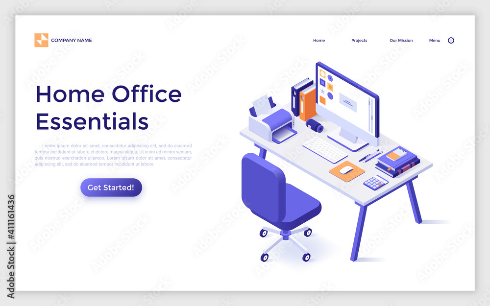 Isometric Vector Concept Isometric Vector Concept