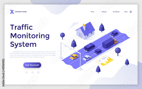 Isometric Vector Concept