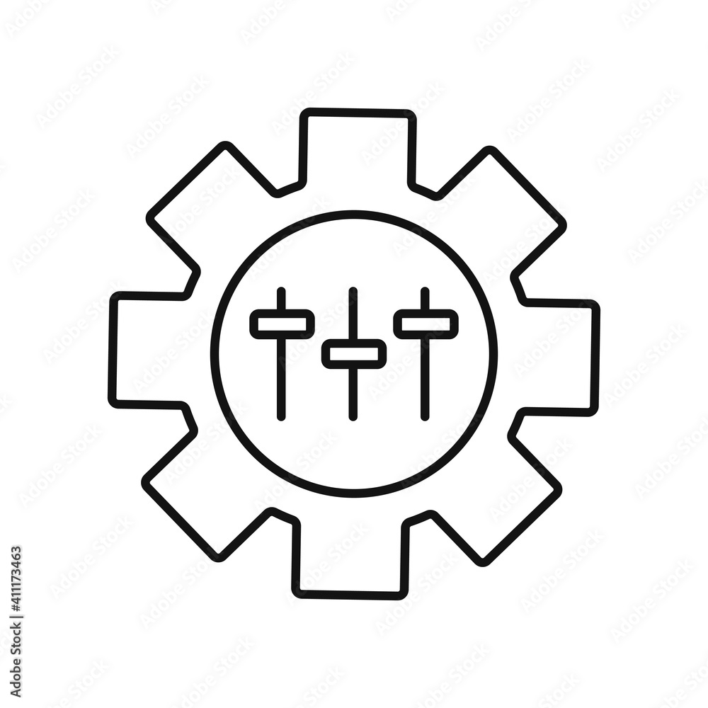 Customisation icon. Customisation concept symbol design Customisation icon. Customisation concept symbol design