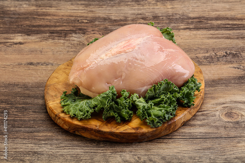 Whole skinless chicken breast fillet