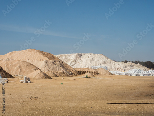 Rose lake  Salt Lake  Pink salt lake