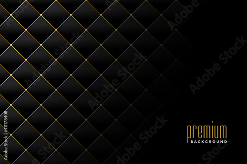 upholstery golden luxury diamond pattern background design