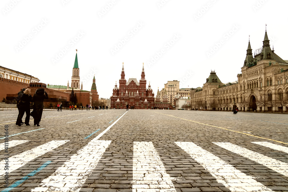 Obraz premium Red square in Moscow