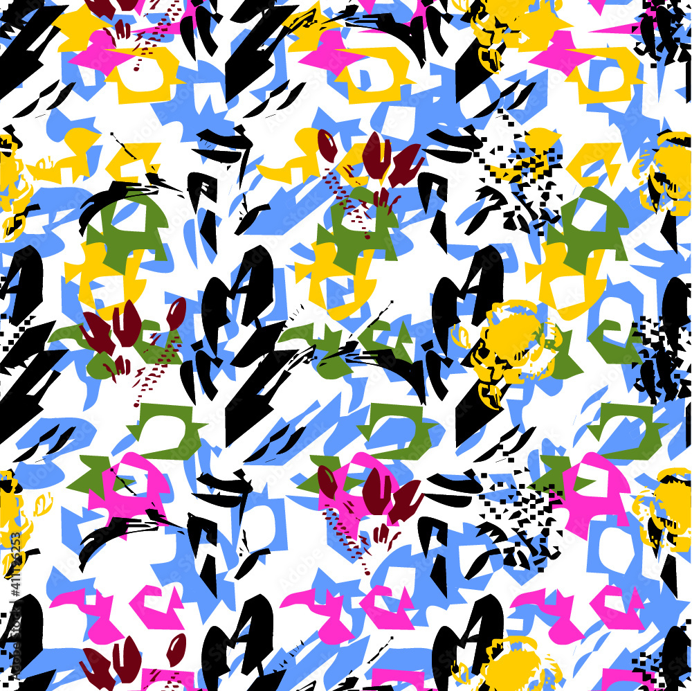 Obraz premium background with butterflies