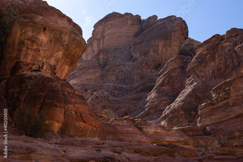 Petra is a historic and archaeological city in southern Jordan. © andrei