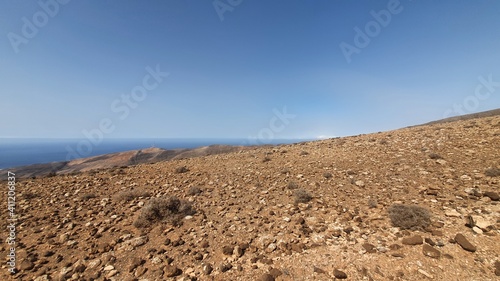 fuerteventura dessert climate Pico de la Zara hikking